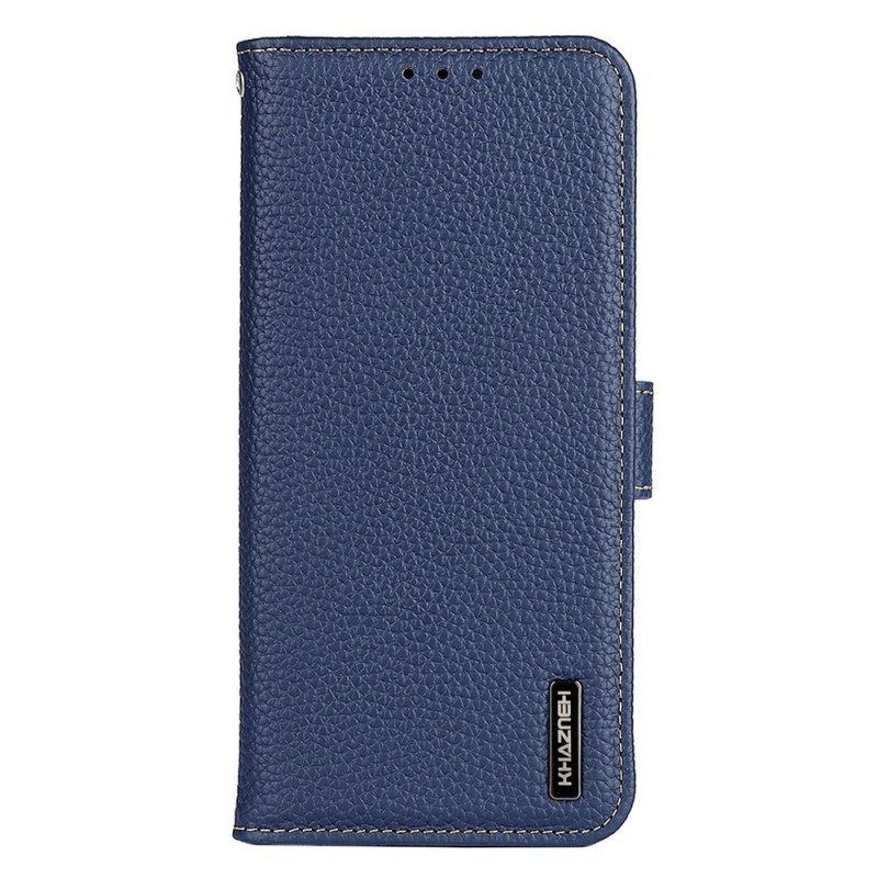 Κάλυμμα Oppo Find X5 Khazneh Lychee Leather